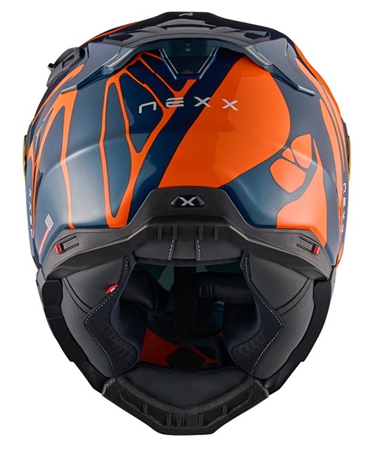 Casco integrale moto NEXX X.WST3 B-SIDE BLU TEAL helmet casque