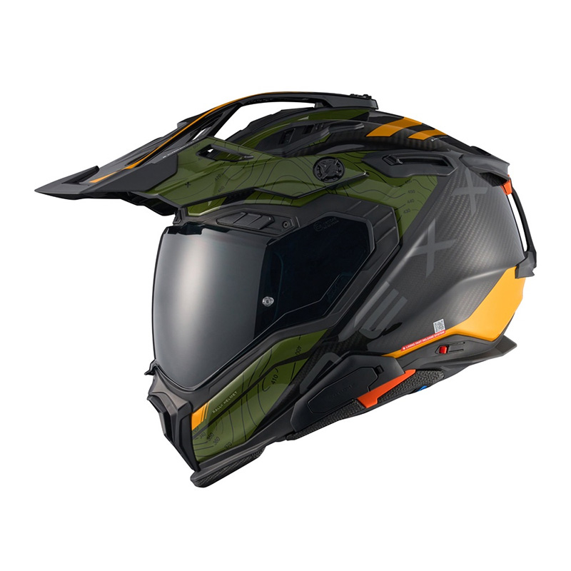 Casco MOTO ADVENTURE NEXX X.WED 3 FURKA VERDE GREEN helmet casque