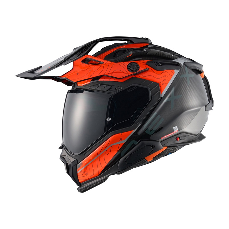 Casco MOTO ADVENTURE NEXX X.WED 3 FURKA ARANCIONE ORANGE helmet casque