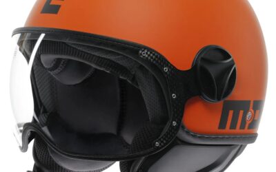 Casco Momo Design FGTR CLASSIC E2206 ORANGE MATT BLACK helmet casque