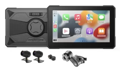 Interphone Sync70 CarPlay Cellularline Moto Smart Screen