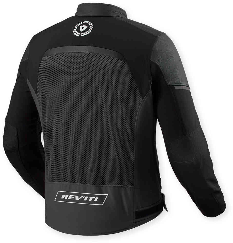Revit Estiva Swiftblade Nero Blu Giacca tessile da moto