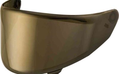 Visiera Casco KYT TT-R Evo Specchio Oro Iridium Gold Visor