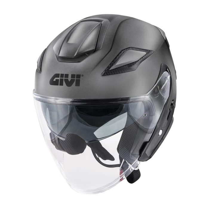 Casco Jet fibra Givi X29 TITANIO TITANIUM fiber helmet casque