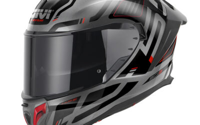 Casco integrale Givi 50.3 QUASAR TITANIUM BLACK RED helmet casque