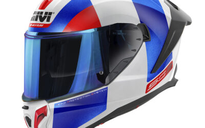 Casco integrale Givi 50.3 VISION WHITE BLU RED helmet casque