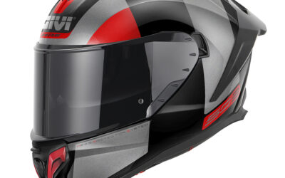 Casco integrale Givi 50.3 VISION BLACK TITANIUM RED helmet casque