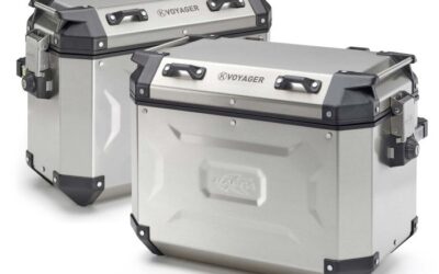 Coppia valigie laterali KAPPA KVOYAGER KVG4837APACK2 alluminio 48 37L SIDE CASES