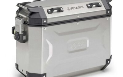 Valigia laterale destra KAPPA KVOYAGER KVG37AR alluminio 37L right side case