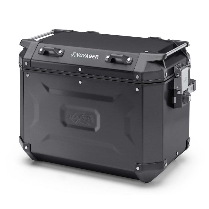 Valigia laterale sinistra KAPPA KVOYAGER KVG48BL alluminio nero 48 Litri left black side case