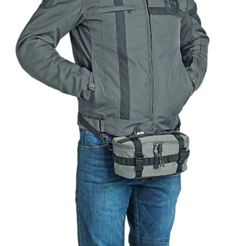 Borsello da Manubrio Marsupio Moto Kappa RA317 Grigio Bag