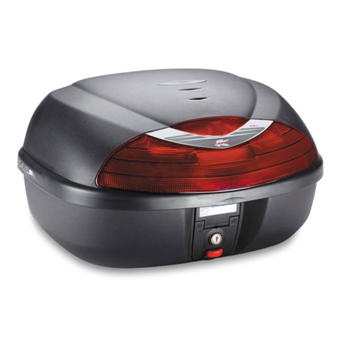 BAULETTO MONOLOCK KAPPA K42N 42 LITRI NERO CON PIASTRA TOP CASE