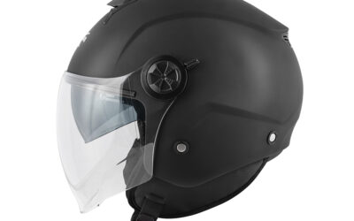 Casco Jet Kappa Kv60 Basic Nero Opaco helmet