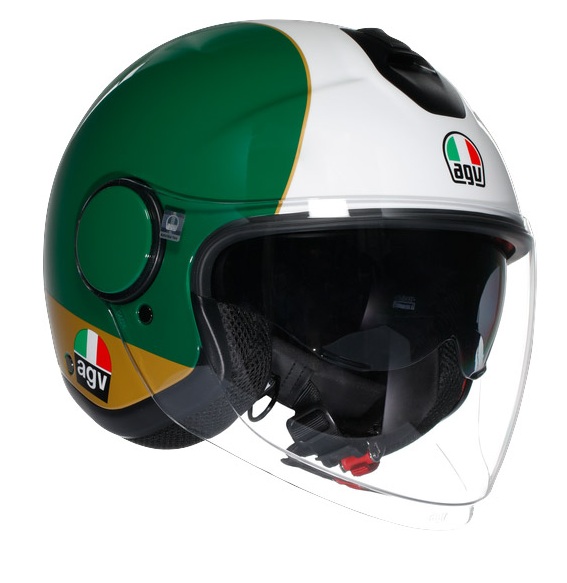 Casco Agv jet Eteres AGO 1 Agostini helmet casque