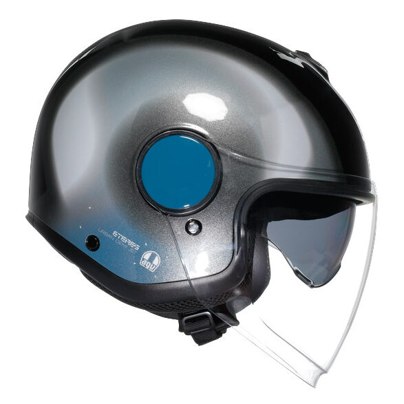 Casco jet Agv Levanto BLU helmet casque