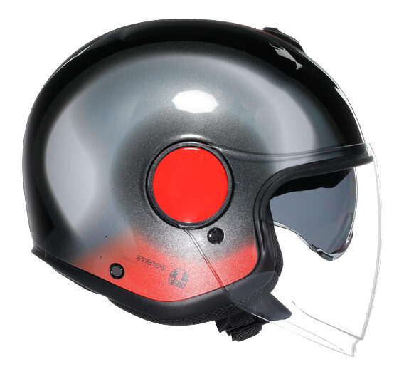 Casco jet Agv Levanto ROSSO RED helmet casque