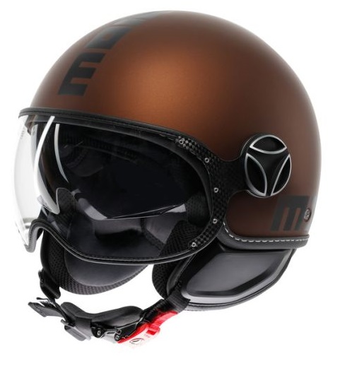 Casco Momo Design FGTR Evo E2206 ESPRESSO NERO BLACK helmet casque