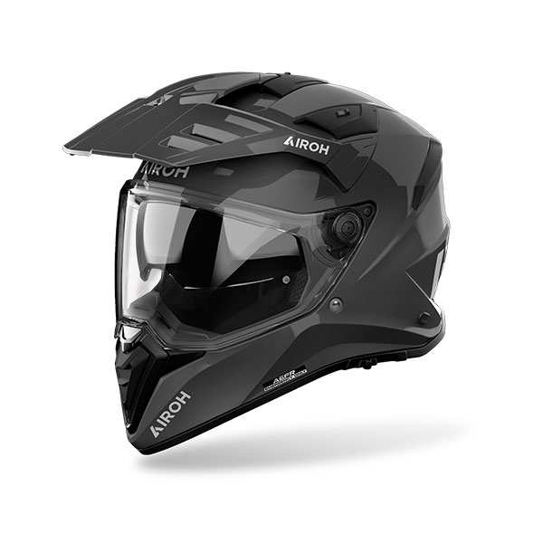 Casco Airoh Bandit Grigio Dark Grey integrale moto on off adventure enduro motard helmet casque