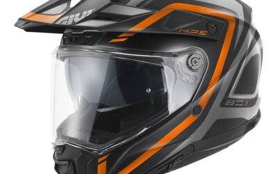 Casco integrale Givi 80.1 APEX ORANGE Adventure helmet casque
