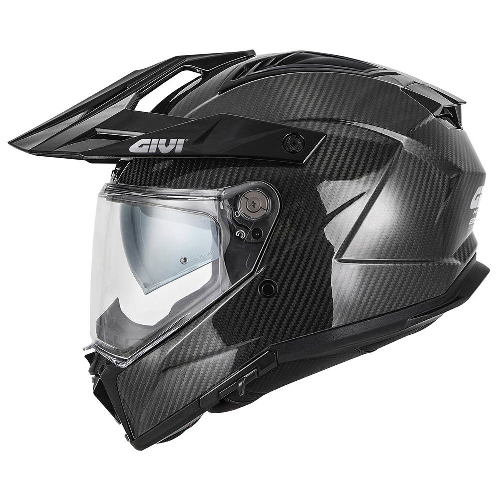 Casco integrale moto Givi 80.1 Carbon adventure helmet casque