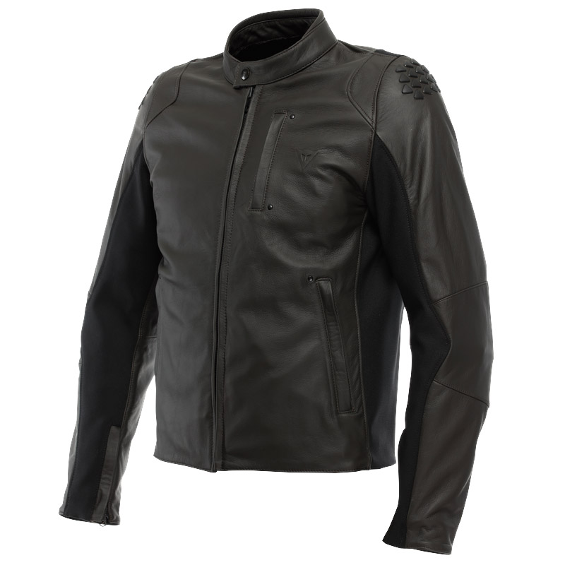 Giacca pelle Dainese Istrice black leather jacket
