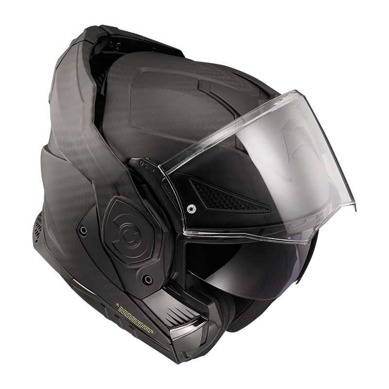 Casco modulare LS2 FF901 ADVANT-X CARBON matt carbonio opaco FLIP-BACK helmet