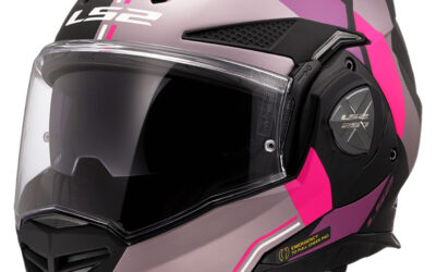Casco modulare LS2 FF901 ADVANT-X Ultra Pink matt FLIP-BACK helmet