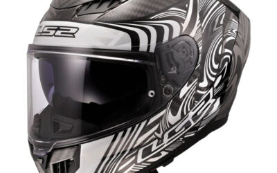 Casco Integrale LS2 FF807 Dragon Carbon Enthum Grey helmet