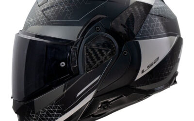Casco modulare LS2 FF910 ADVANT II 2 Astral Black Matt FLIP-BACK helmet
