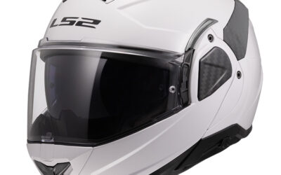 Casco modulare LS2 FF910 ADVANT II 2 White FLIP-BACK helmet