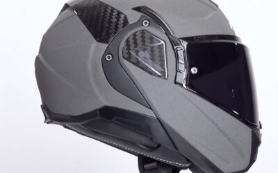 Casco modulare LS2 FF910 ADVANT II 2 Concrete Grey Matt FLIP-BACK helmet