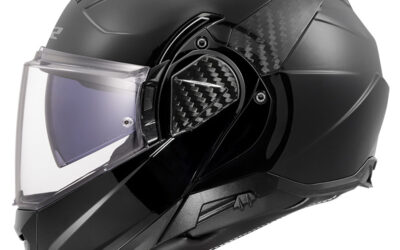 Casco modulare LS2 FF910 ADVANT II 2 Black FLIP-BACK helmet