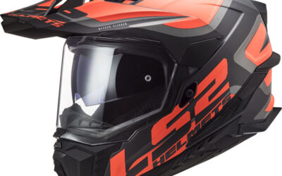 Casco Integrale Adventure LS2 MX701 EXPLORER ALTER Orange helmet