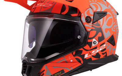 Casco Integrale Adventure LS2 MX702 PIONEER 2 Rangi matt orange helmet