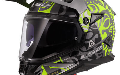 Casco Integrale Adventure LS2 MX702 PIONEER 2 Rangi grey yellow helmet