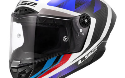 Casco Integrale LS2 FF805 Thunder GP Aero Carbon Raute Blu Red helmet