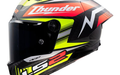 Casco Integrale LS2 FF805 Thunder GP Aero Carbon Replica Black helmet