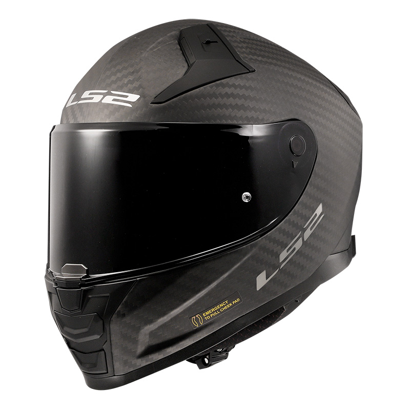 Casco Integrale carbonio moto LS2 FF811 VECTOR II 2 Carbon matt opaco helmet