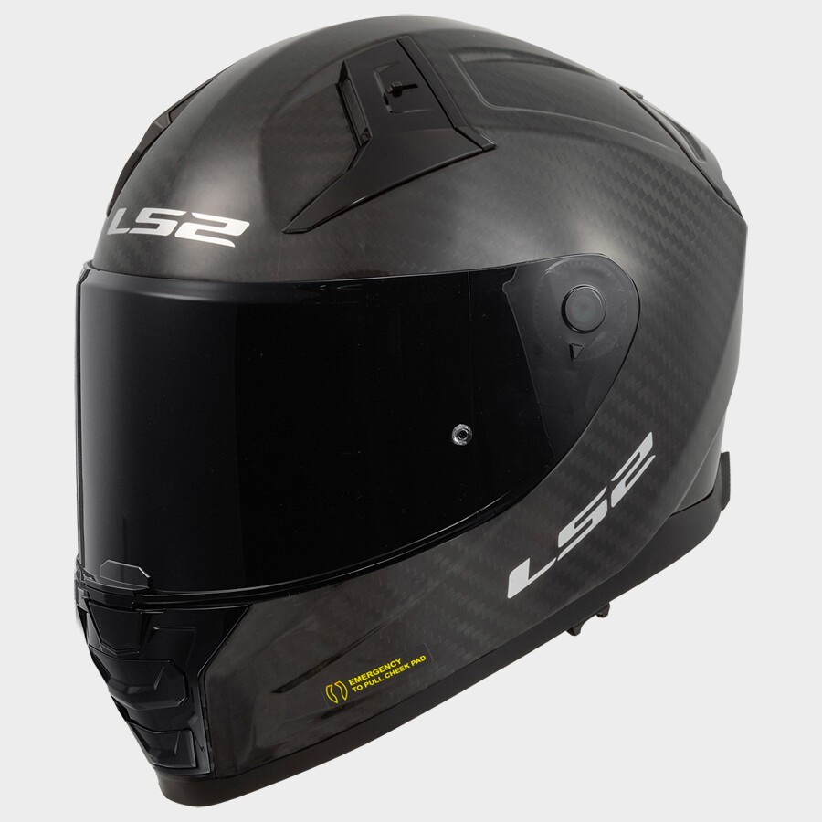 Casco Integrale carbonio moto LS2 FF811 VECTOR II 2 Carbon glossy helmet