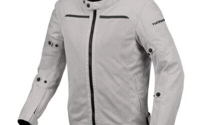 Giacca Touring Estiva Traforata Tucano Urbano Starmotion Silver Uomo