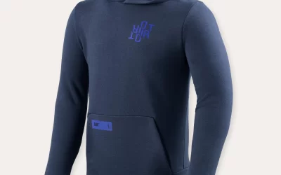 Hoodie FLORIS REV’IT Casual Winter After Ride Dark Blue