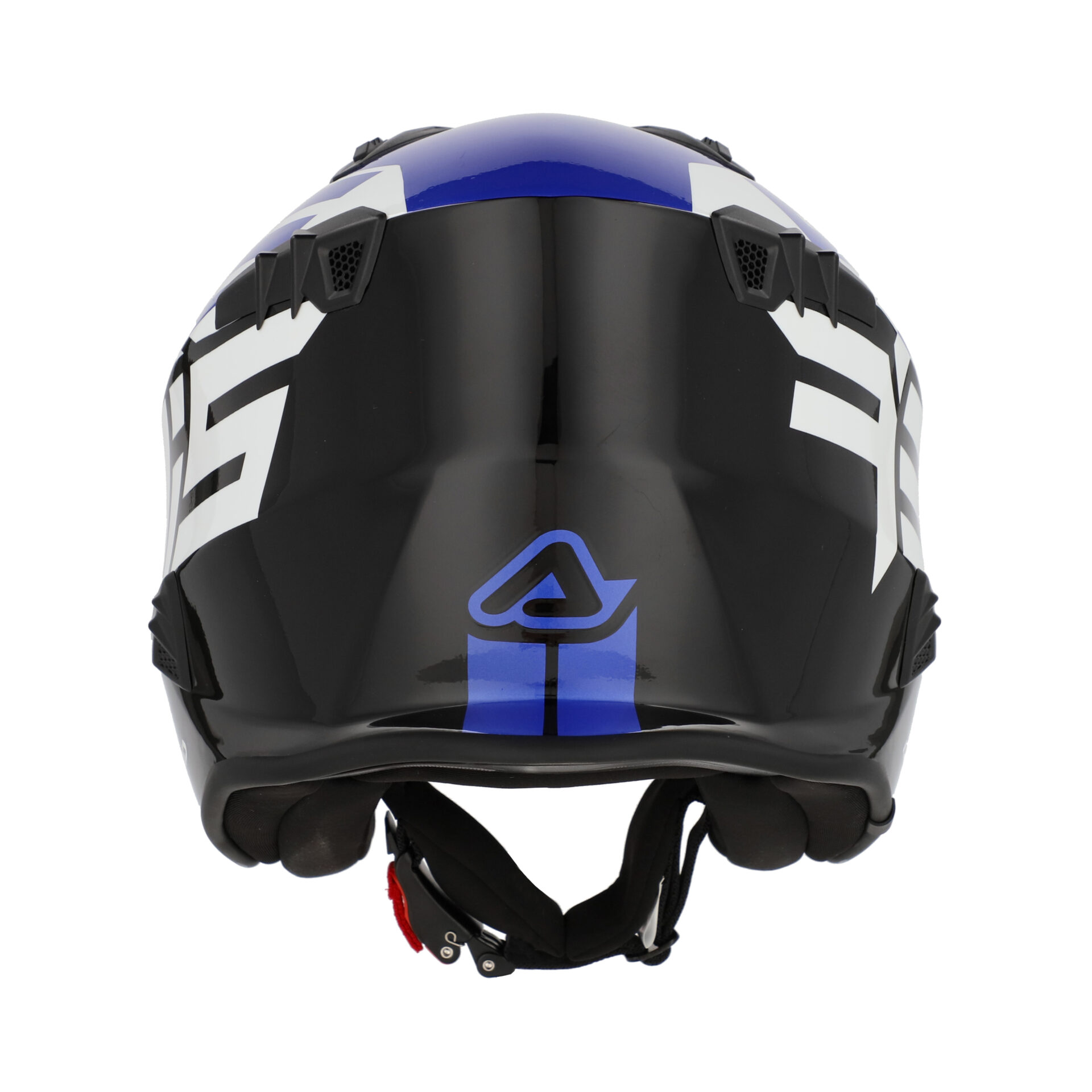 Casco JET Acerbis Aria Sport Graphic Black Blu helmet