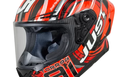 Casco integrale Just1 J-GPR TORRES REPLICA RED helmet casque