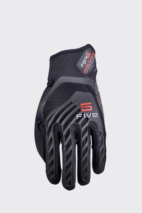 Guanti Moto Five TFX5 Summer Black Gloves uomo