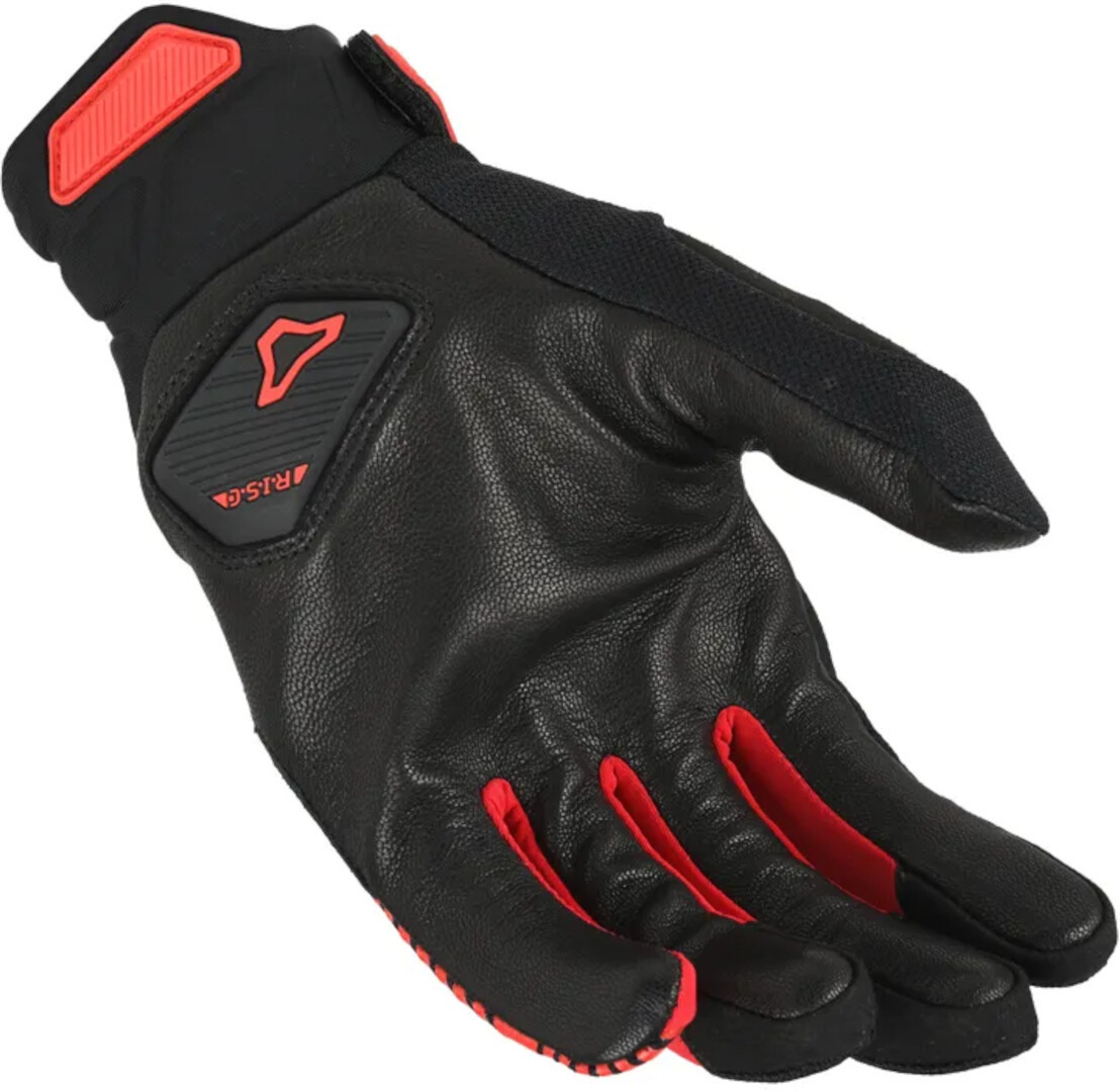 Guanti Moto Estivi Macna Obtain Leather Black Red Uomo Moto Guanti Moto Estivi Macna Obtain Leather Black Red Uomo Moto