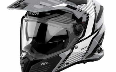 Casco Adventure Airoh BANDIT Spicy Grey Gloss helmet casque