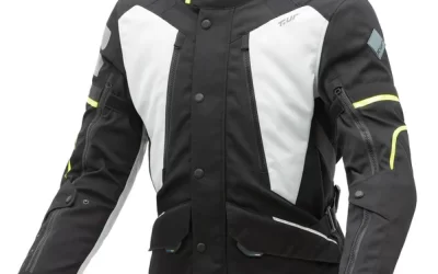 Giacca Moto Adventuring Tucano Urbano Himalaya HYDROSCUD® Silver Man