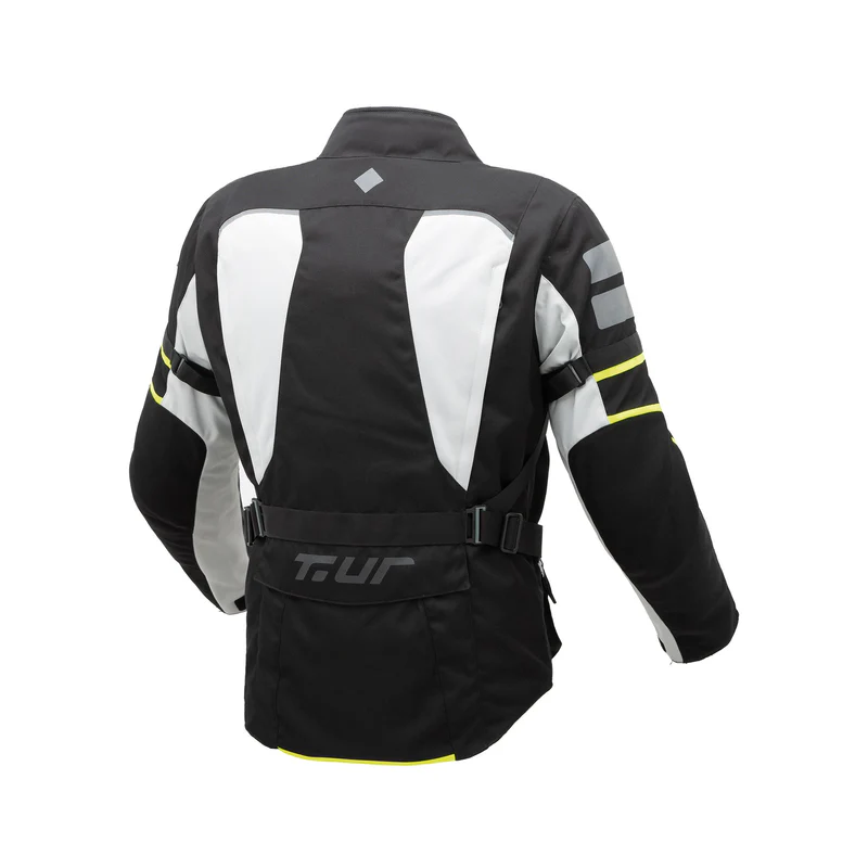 Giacca Moto Adventuring Tucano Urbano Himalaya HYDROSCUD® Silver Man