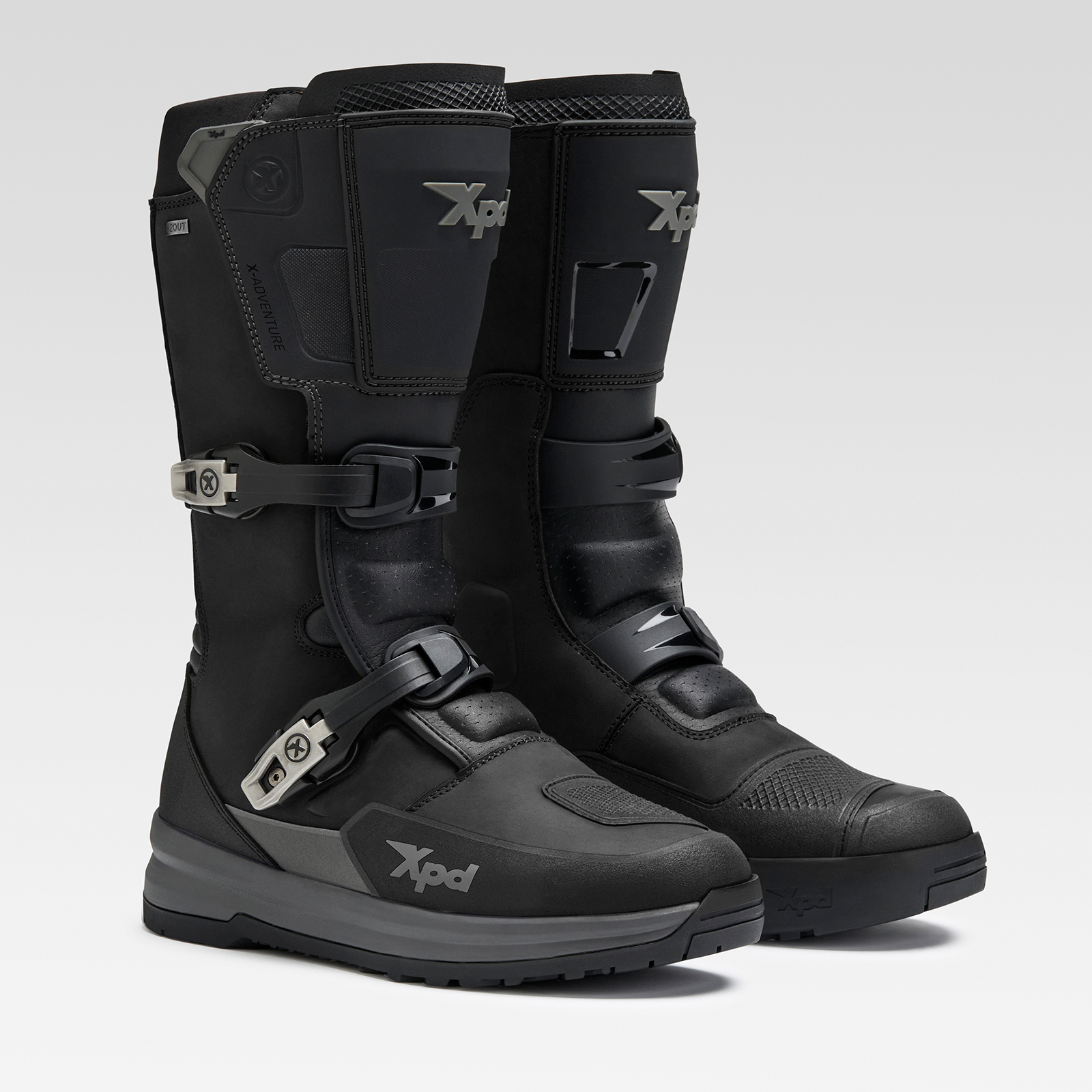 Stivale Uomo XPD X-ADVENTURE H2OUT Black Touring Uomo