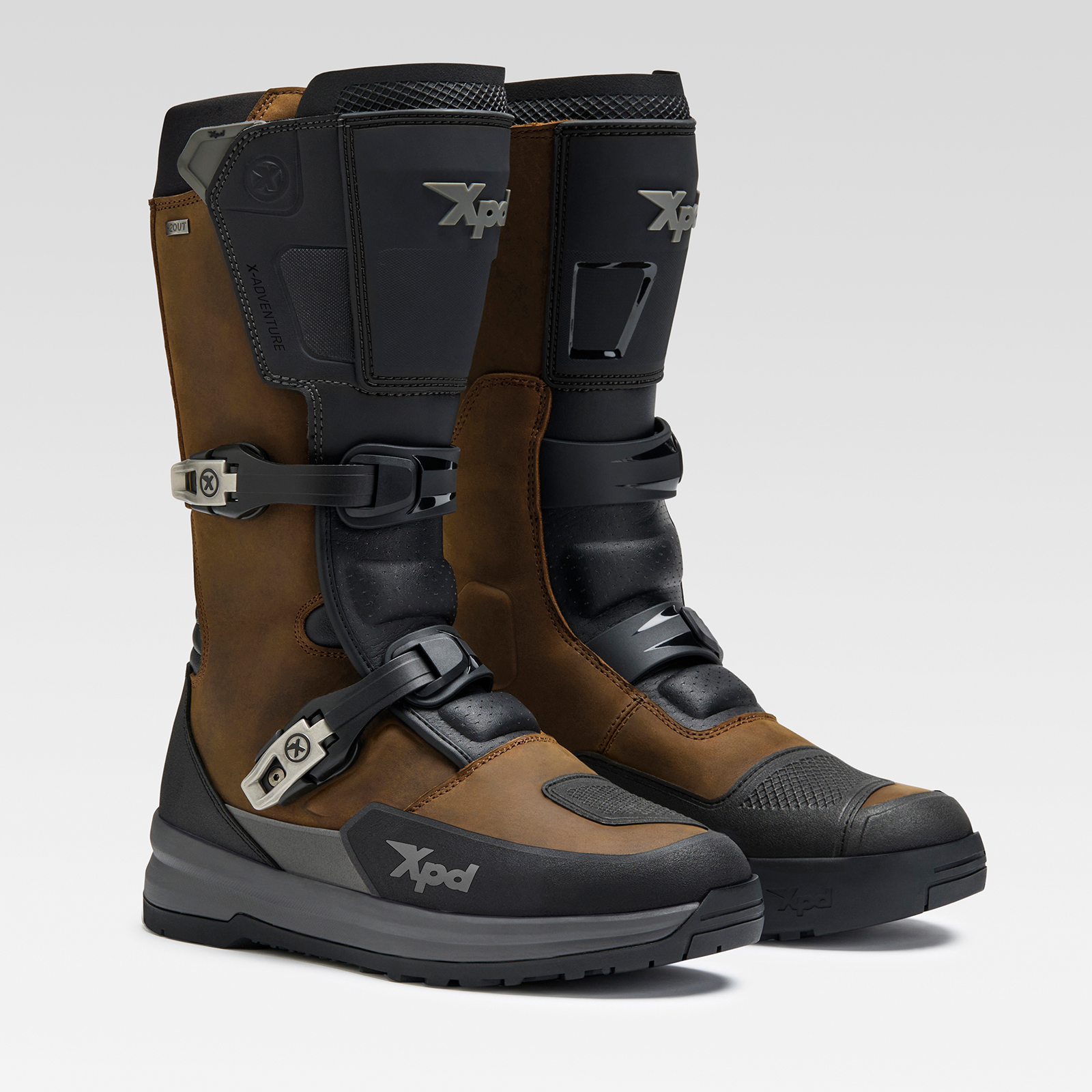 Stivale Uomo XPD X-ADVENTURE H2OUT Brown Touring Uomo